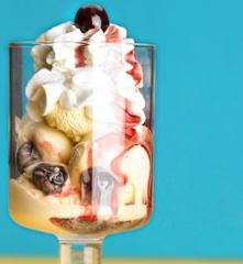 Ijs van amarenakersen