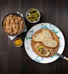 Mixed meat rillettes