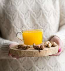Warming Turmeric and Ginger Drink