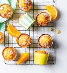 Magdalenas de naranja