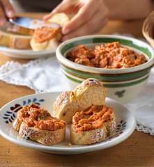 Bohnen-Paradeis-Aufstrich