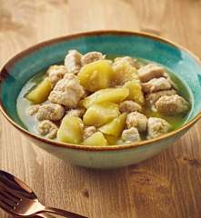 Lonza di maiale con le mele a Cottura Lenta