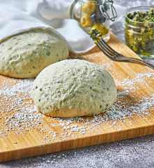 Tapenade Pizza Dough