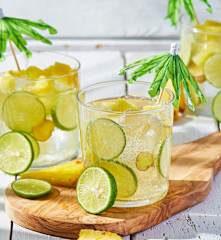 Gin tonic infusé à l'ananas