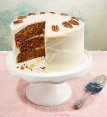Apricot and Caramel Carrot Cake