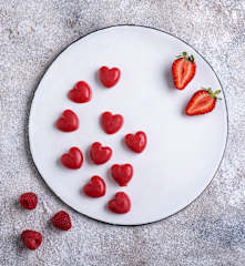 Ovocná želé srdíčka