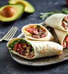 墨西哥牛肉卷饼