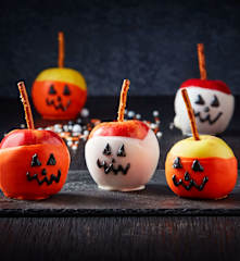 Halloween Dipped Apples