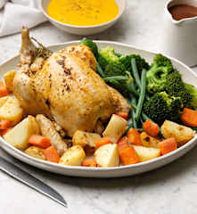 Layered Chicken Dinner