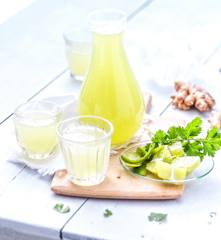 Limonade citron vert et gingembre