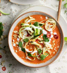 Cold Red Curry Soup