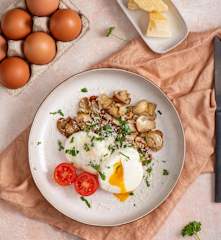 Jajka w koszulce na Varomie