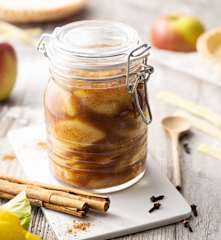 Compotée de pommes aux épices