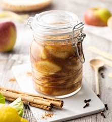Conserva de maçã para rechear tartes