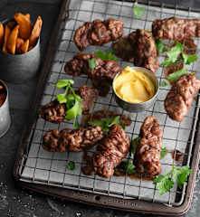 Rumänische Hackfleischröllchen (Mititei)