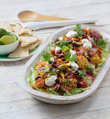 Chipotle bean and corn salad