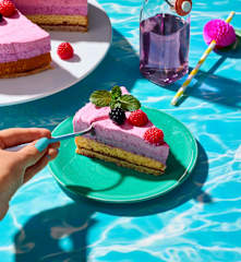 Beeren-Smoothie-Torte