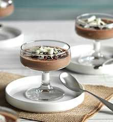 Natillas de chocolate