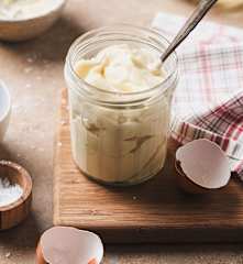 Mayonesa higienizada