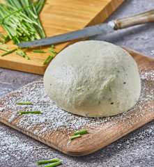 Sour Cream and Chives Pizza Dough