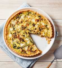 Savory Three Cheese Tart