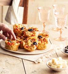 Muffins façon pizza