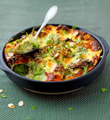 Flan au brocoli