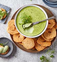 Mousse de cilantro