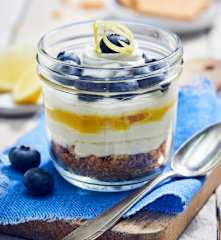 Zitronen-Cheesecake-Creme