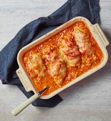 Pollo a la pizzaiola