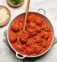 Meatballs with Tomato Sauce