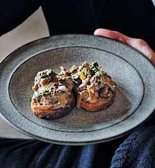 Croûtes aux champignons