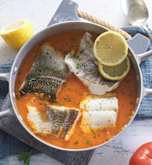 Bacalao en salsa de tomate