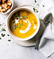 Gemüsecremesuppe