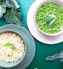 Broccoli or Cauliflower Rice