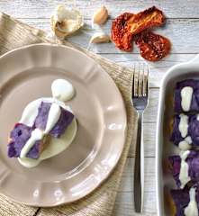 Involtini filanti al cavolo rosso