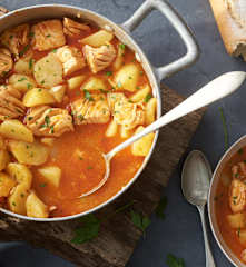 Marmitako de salmón