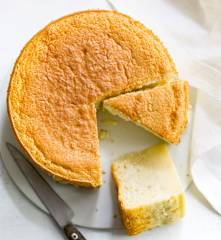 Gâteau nuage à la vanille