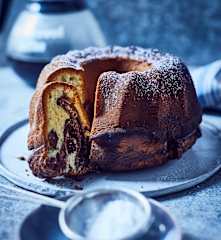 Torta marmorizzata (vegana)