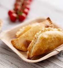Happy veggie empanadas