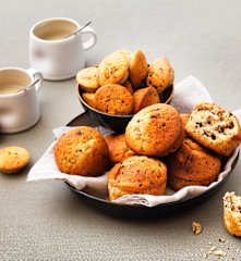 Muffins aux pépites de chocolat