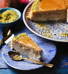 Knafeh (Sweet Cheese Pastry)