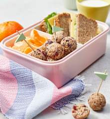 Softe Müsli-Murmeln