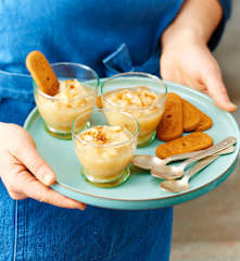 Compotée de poires à la cannelle et amandes