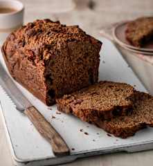Strawberry, Banana and Chia Seed Breakfast Loaf