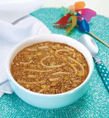 Erişteli Yeşil Mercimek Çorbası (7 aydan büyük bebekler için)