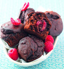 Intense Chocolate Muffins (No Added Sugar)
