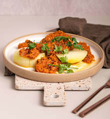 Kalarepa à la ryba po grecku