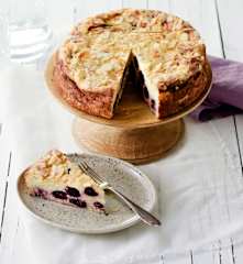 Milchreis-Kirsch-Kuchen