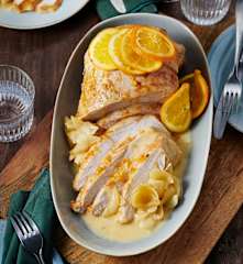 Putenbraten à l´orange